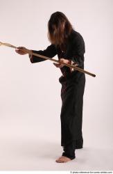 JAKUB STANDING POSE WITH SPEAR